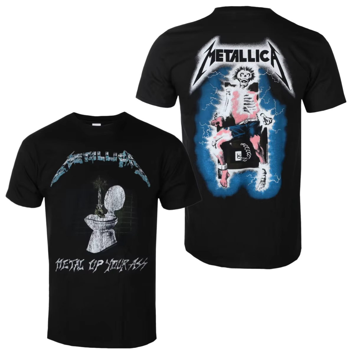 Street Fashion For Short Guys - 2026 METALLICA - Kaos dengan Sablon
