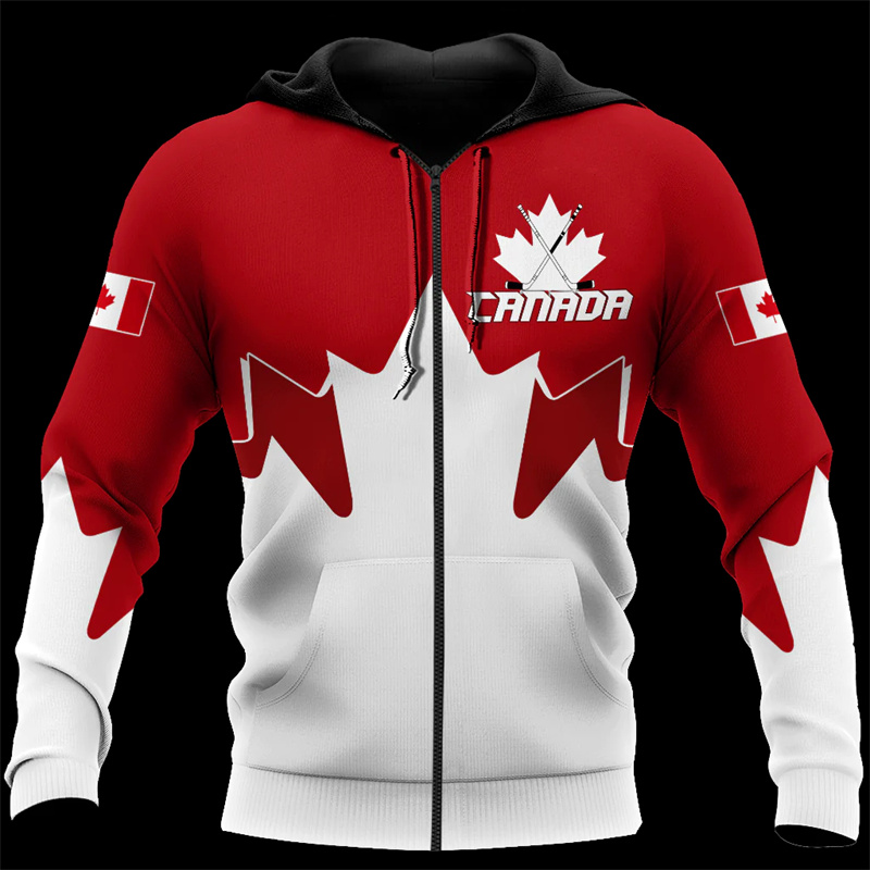 Hoodie Rusa Kanada, Kanada Ada - Street Fashion Canada ulasan dan harga