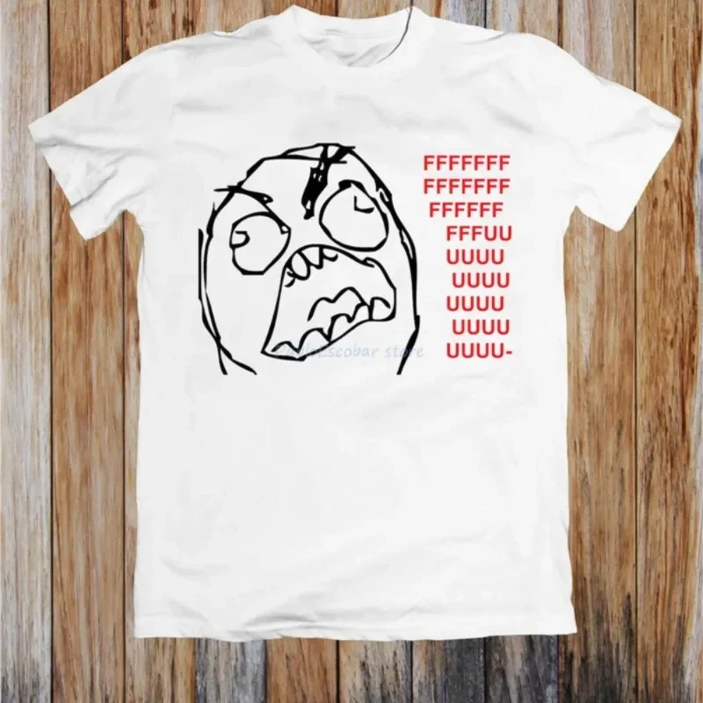 Kaus Pria Lucu Pria Marah Gaya - Street Fashion For Short Guys ulasan dan harga