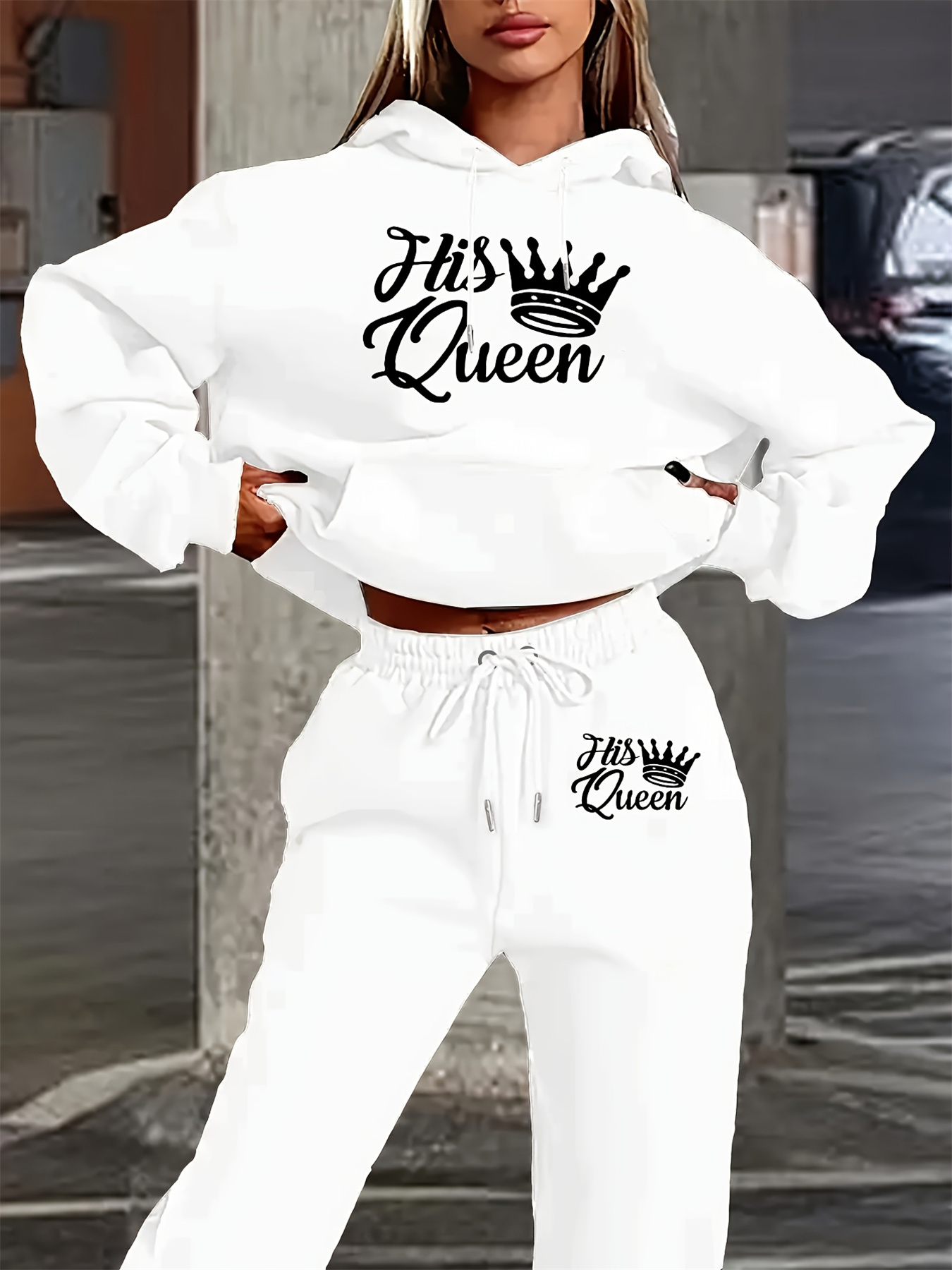 Set Hoodie Musim Gugur/Dingin  - Queen Street Fashion ulasan dan harga