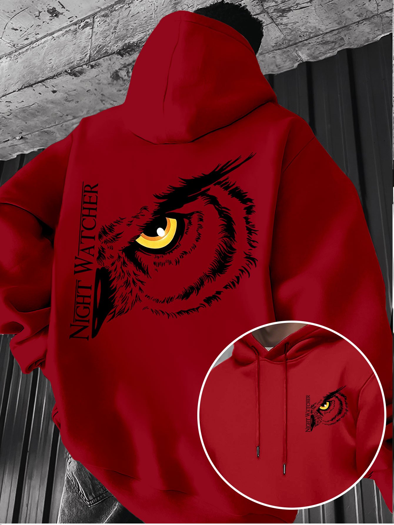 Sweatshirt berkerudung dengan  - Fashion Street Night ulasan dan harga