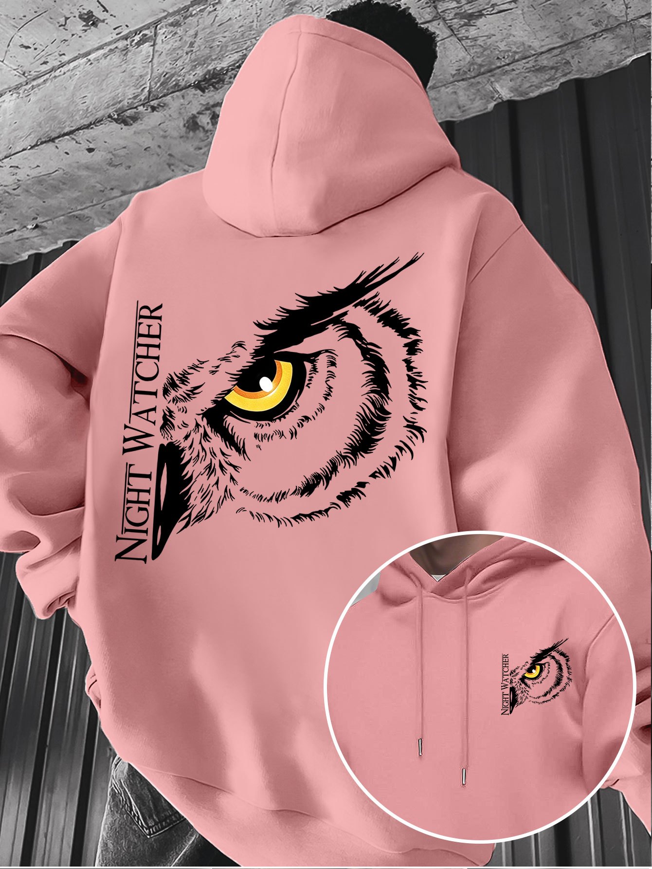 Sweatshirt berkerudung dengan  - Fashion Street Night ulasan dan harga