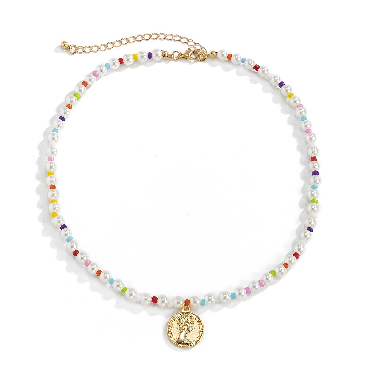 Kalung Mutiara Warna-warni Gay - Queen Street Fashion ulasan dan harga